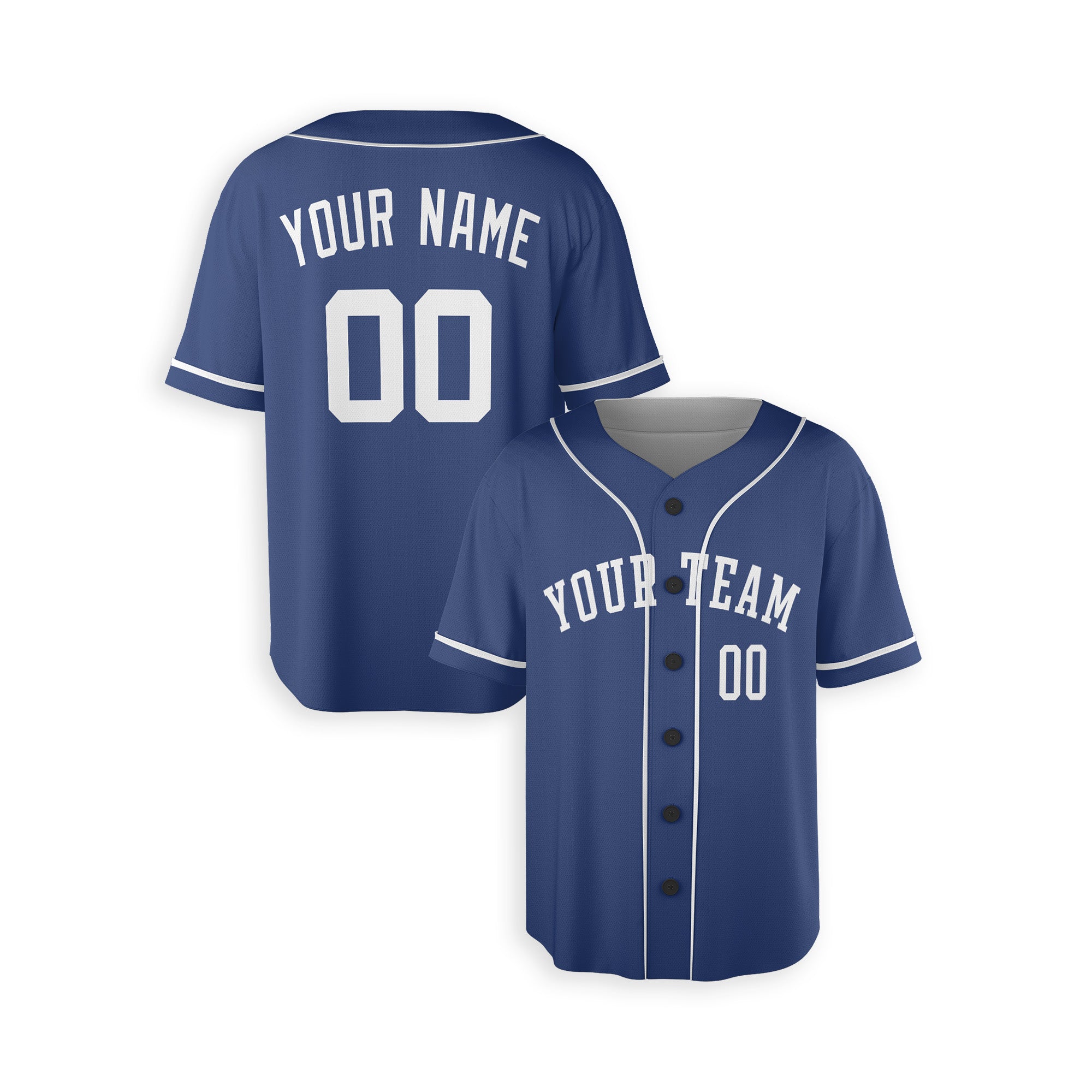 Personalized Kansas City Fan Royal Baseball Jersey – Alternate Style Custom Name & Number