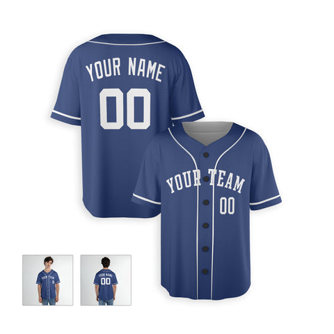 Personalized Kansas City Fan Royal Baseball Jersey – Alternate Style Custom Name & Number