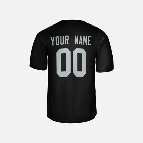 Personalized Las Vegas Fan Black Football Jersey – Custom Name & Number