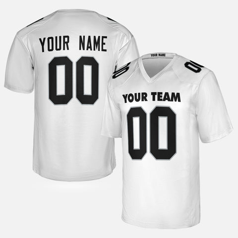 Personalized Las Vegas Fan White Football Jersey – Custom Name & Number