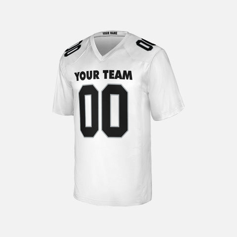 Personalized Las Vegas Fan White Football Jersey – Custom Name & Number