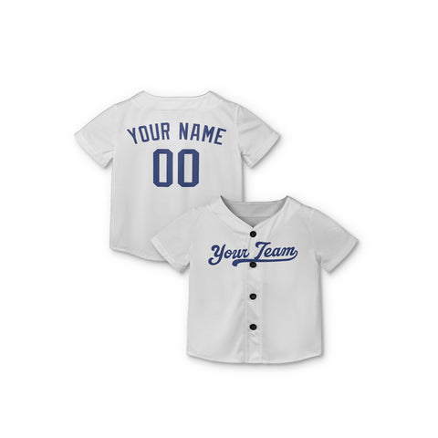 Personalized Los Angeles Fan White Baseball Jersey – Home Style Custom Name & Number