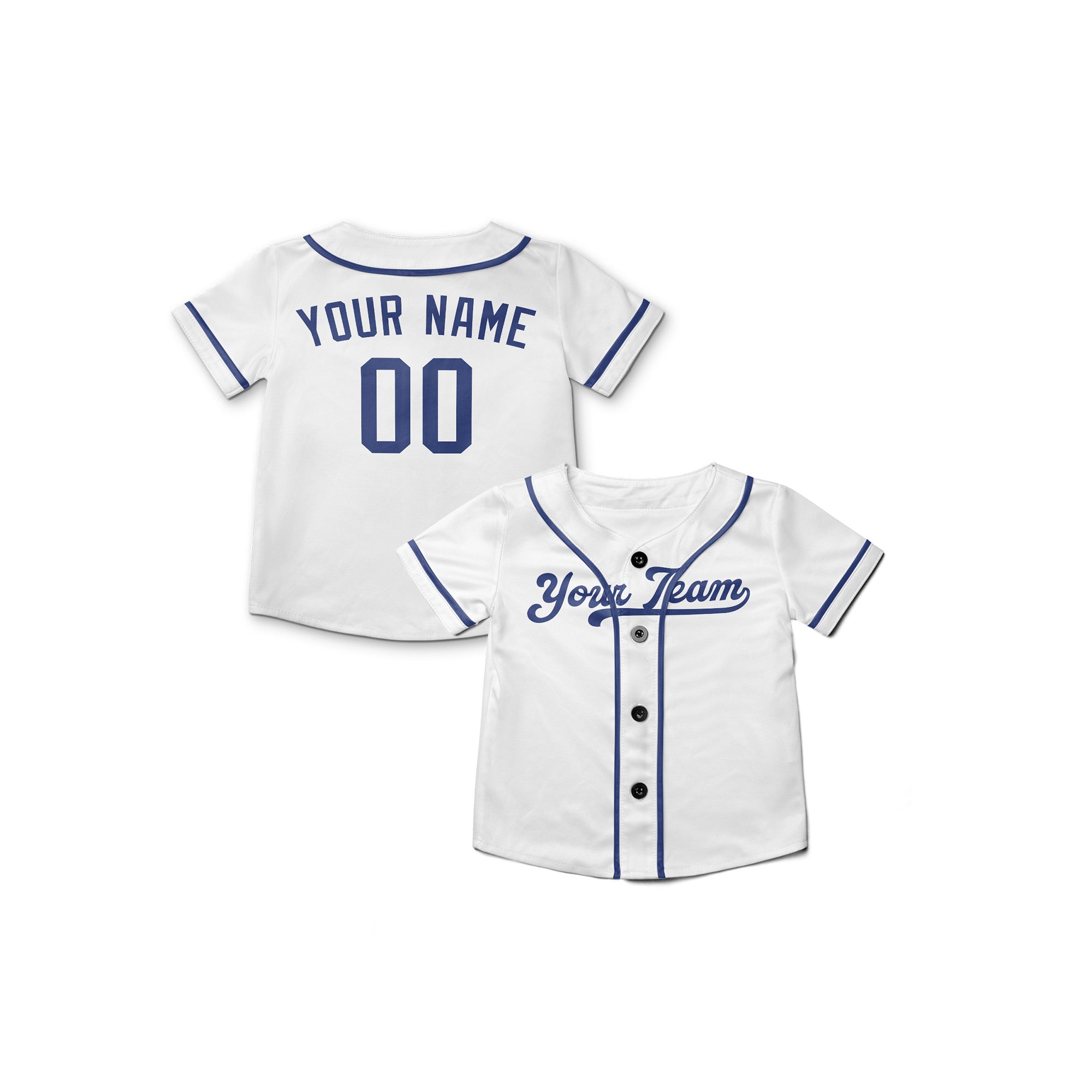 Personalized Los Angeles Fan White Baseball Jersey – Home Style Custom Name & Number