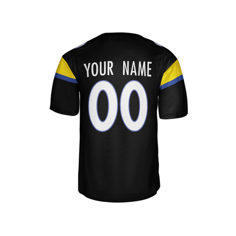 Personalized Los Angeles Rams Black 2025 Rivalries Collection Football Jersey – Custom Name & Number