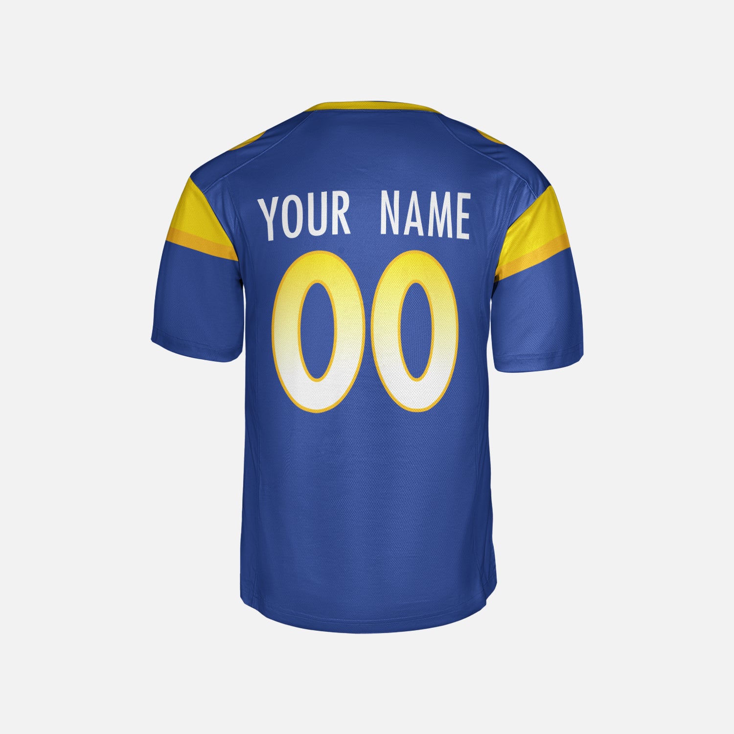 Personalized Los Angeles Fan Royal Football Jersey – Custom Name & Number