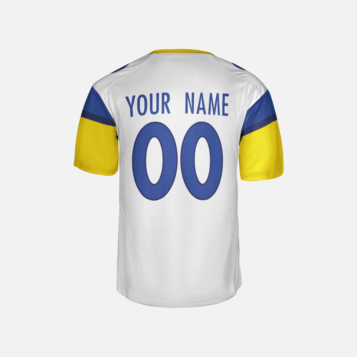 Personalized Los Angeles Fan White Football Jersey – Alternate Style Custom Name & Number