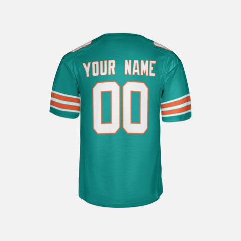 Personalized South Florida Fan Aqua Football Jersey – Alternate Style Custom Name & Number