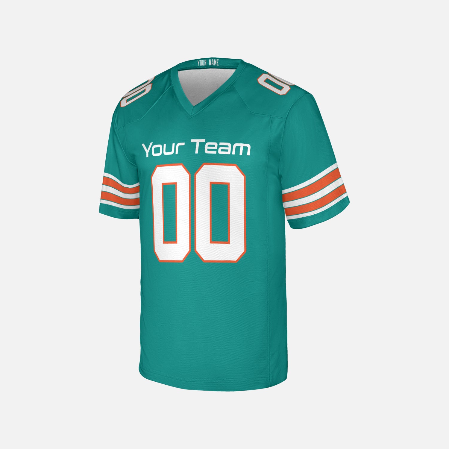Personalized South Florida Fan Aqua Football Jersey – Alternate Style Custom Name & Number