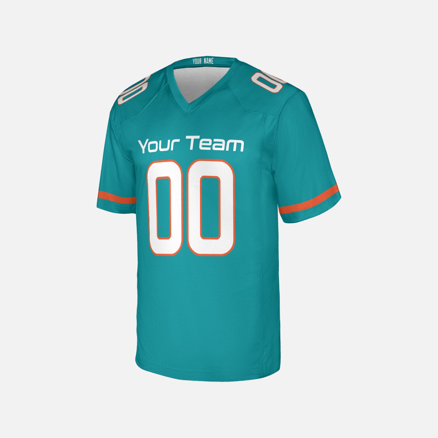Personalized South Florida Fan Aqua Football Jersey – Custom Name & Number
