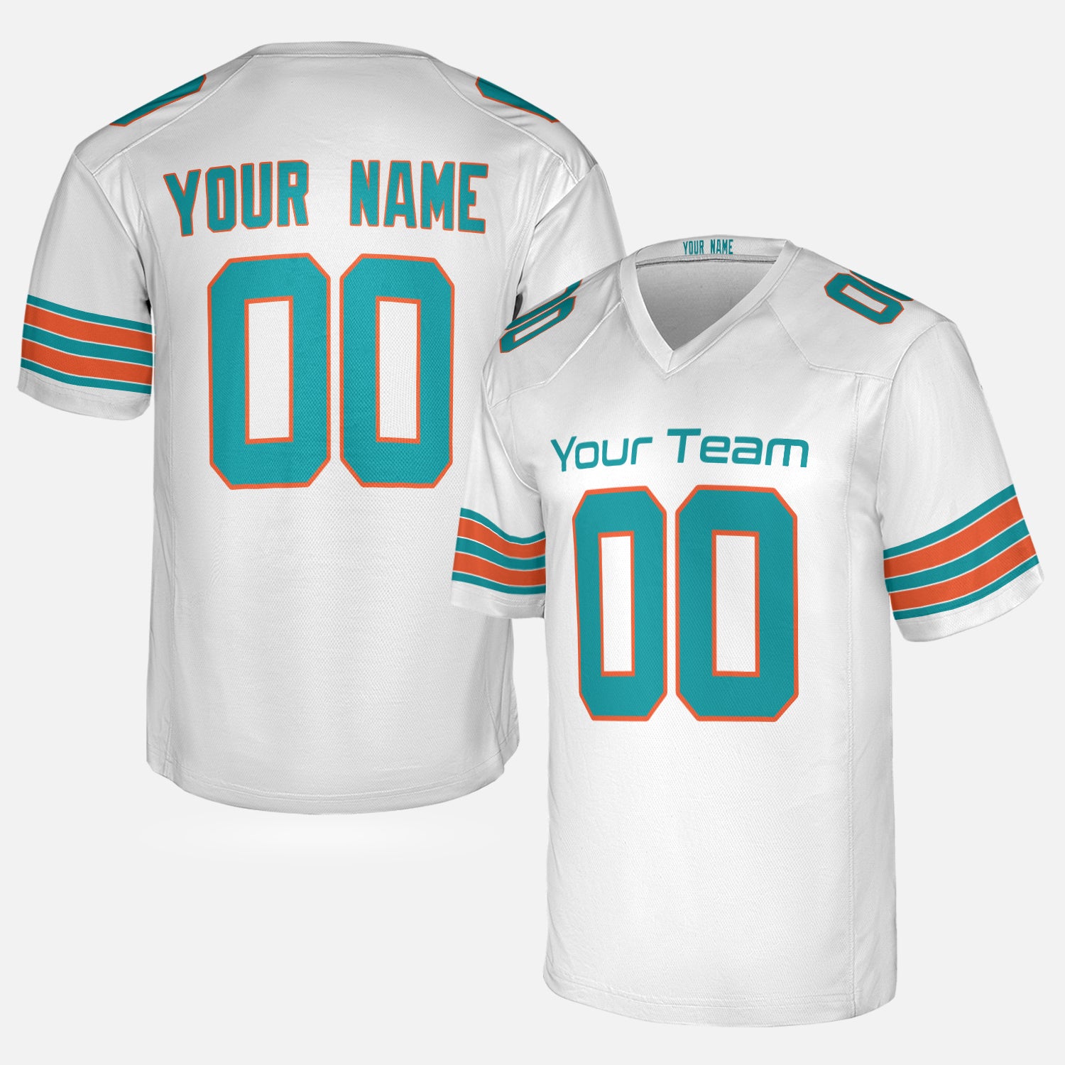 Personalized South Florida Fan White Football Jersey – Alternate Style Custom Name & Number