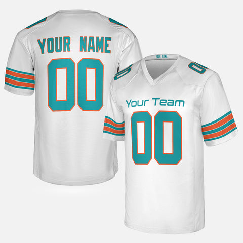 Personalized South Florida Fan White Football Jersey – Alternate Style Custom Name & Number