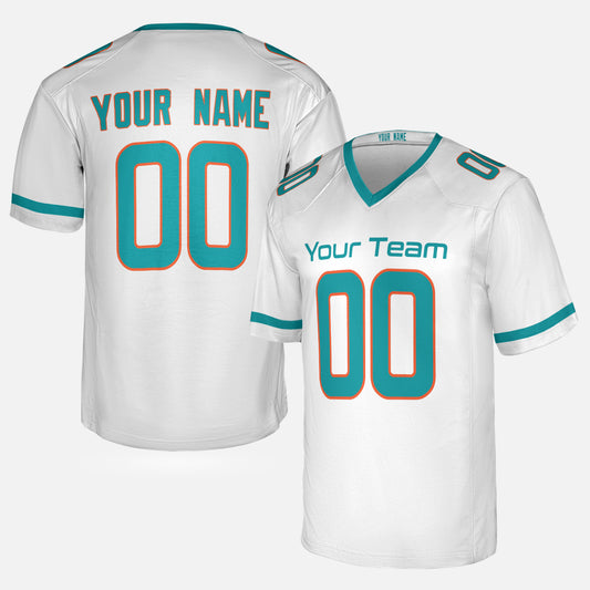 Personalized South Florida Fan White Football Jersey – Custom Name & Number