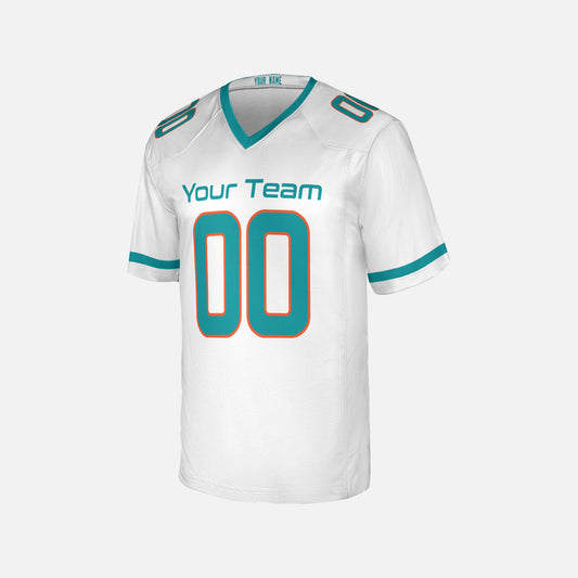 Personalized South Florida Fan White Football Jersey – Custom Name & Number