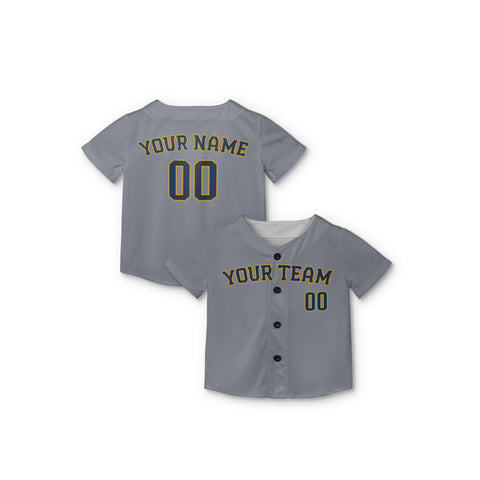 Personalized Milwaukee Fan Gray Baseball Jersey – Alternate Style Custom Name & Number