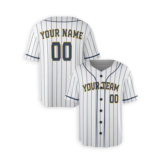 Personalized Milwaukee Fan White Baseball Jersey – Alternate Style Custom Name & Number