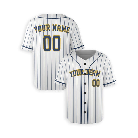 Personalized Milwaukee Fan White Baseball Jersey – Alternate Style Custom Name & Number