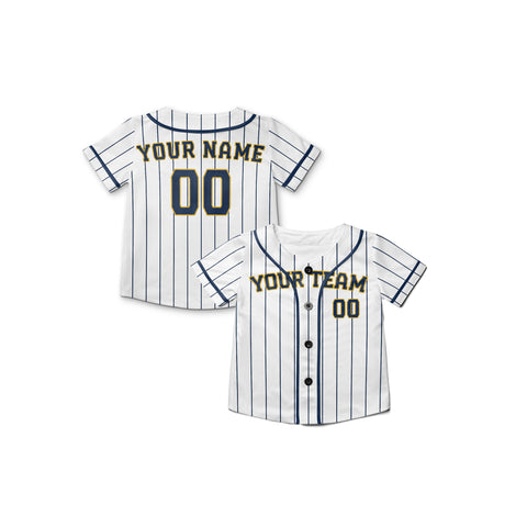 Personalized Milwaukee Fan White Baseball Jersey – Alternate Style Custom Name & Number