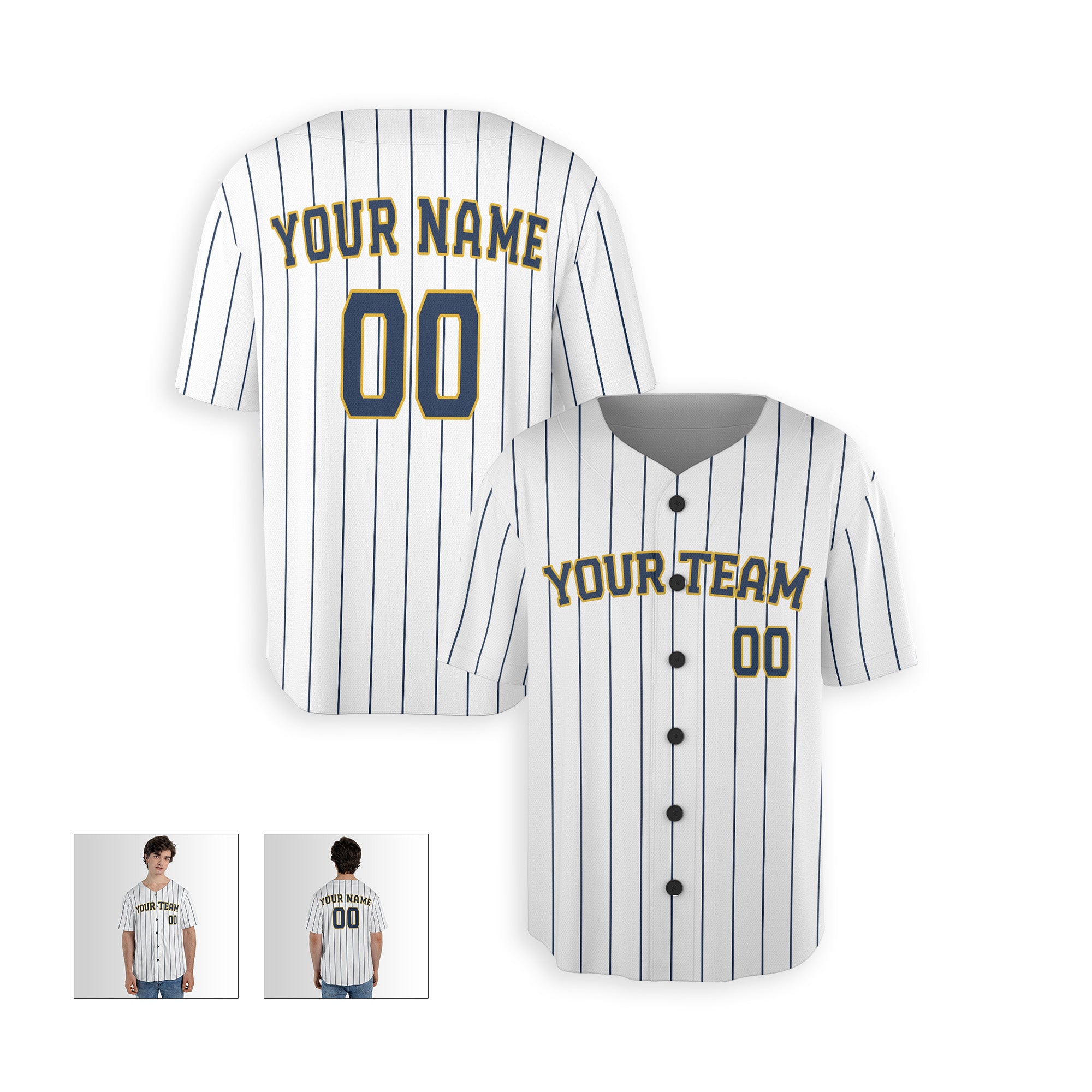 Personalized Milwaukee Fan White Baseball Jersey – Alternate Style Custom Name & Number