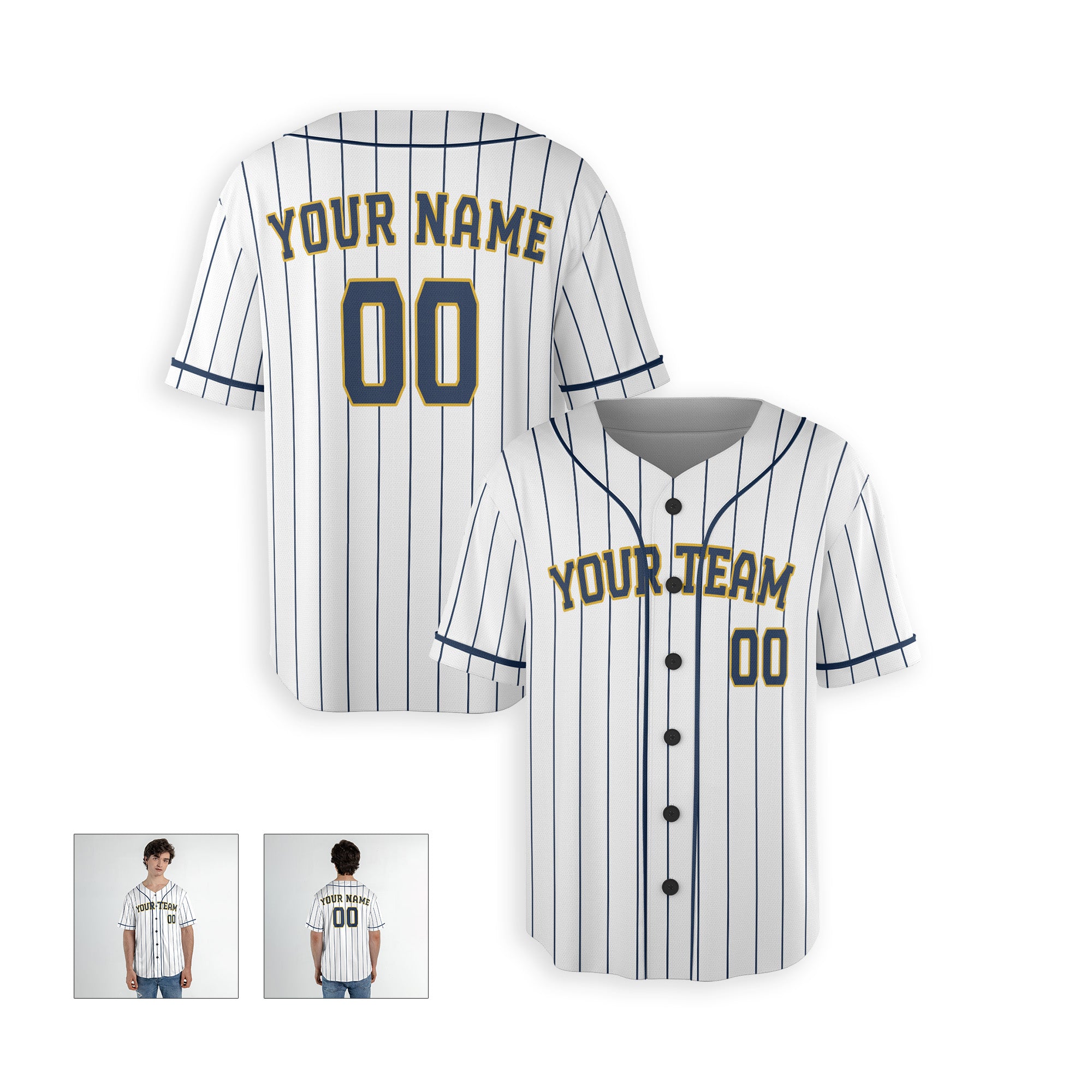 Personalized Milwaukee Fan White Baseball Jersey – Alternate Style Custom Name & Number