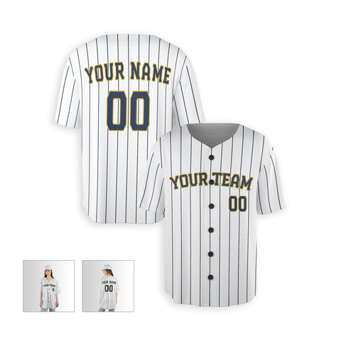 Personalized Milwaukee Fan White Baseball Jersey – Alternate Style Custom Name & Number