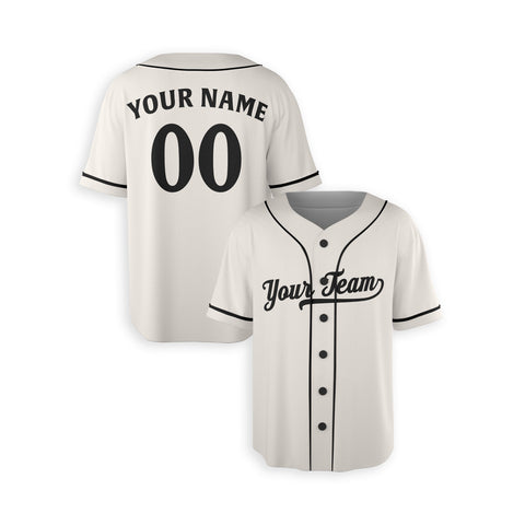 Personalized Minnesota Fan Cream Baseball Jersey – Alternate Style Custom Name & Number