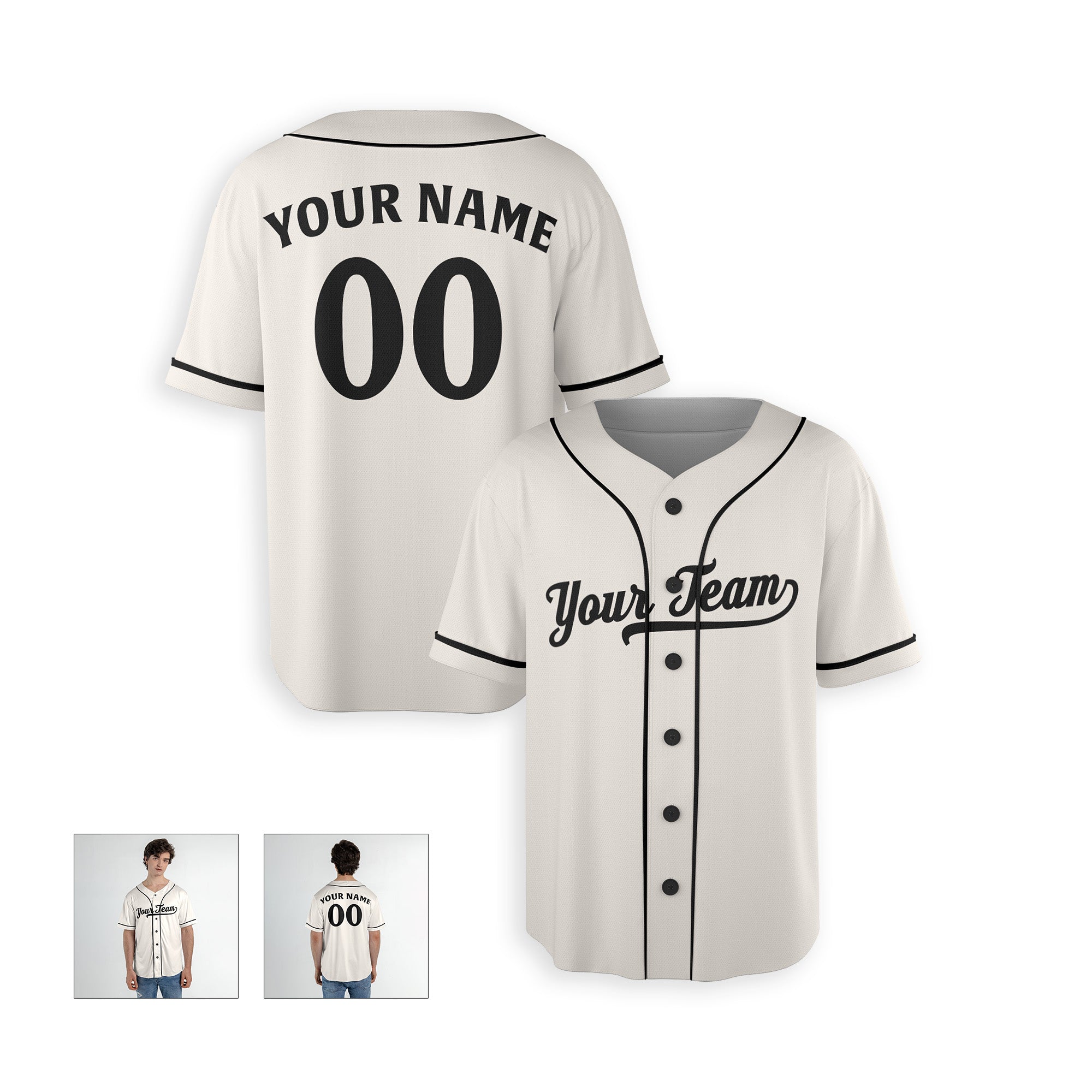 Personalized Minnesota Fan Cream Baseball Jersey – Alternate Style Custom Name & Number