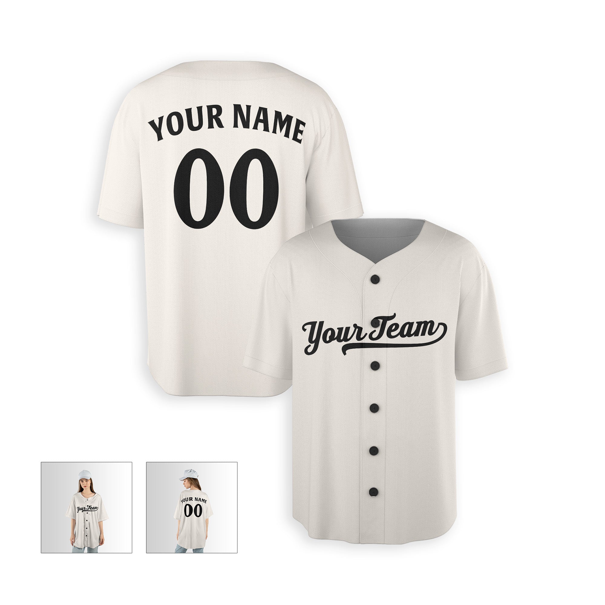 Personalized Minnesota Fan Cream Baseball Jersey – Alternate Style Custom Name & Number