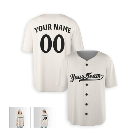 Personalized Minnesota Fan Cream Baseball Jersey – Alternate Style Custom Name & Number
