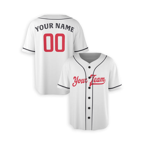 Personalized Minnesota Fan White Baseball Jersey – Home Style Custom Name & Number