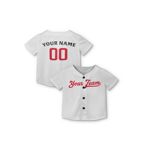 Personalized Minnesota Fan White Baseball Jersey – Home Style Custom Name & Number