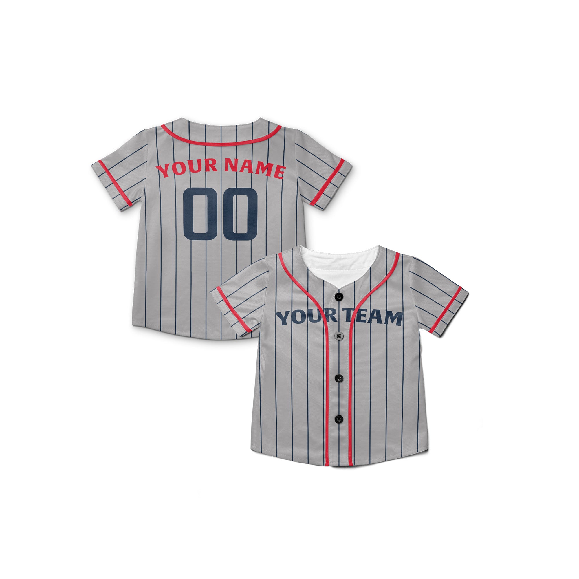 Personalized Minnesota Fan Gray Baseball Jersey – Road Style Custom Name & Number