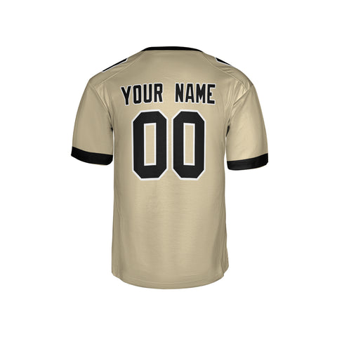 Personalized New Orleans Saints Light Gold Gameday Golds Alternate Football Jersey – Custom Name & Number