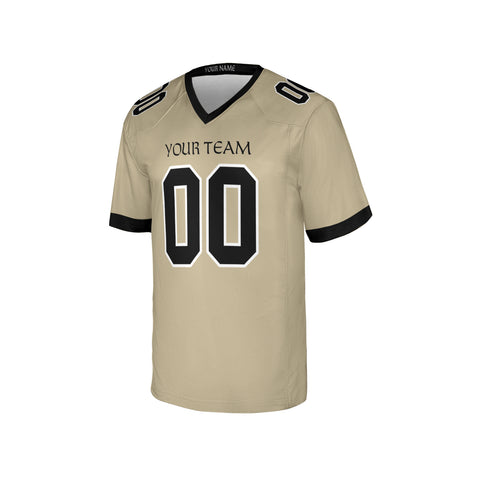 Personalized New Orleans Saints Light Gold Gameday Golds Alternate Football Jersey – Custom Name & Number