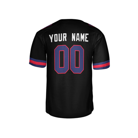 Personalized New York Giants Black Fashion Game Football Jersey – Custom Name & Number