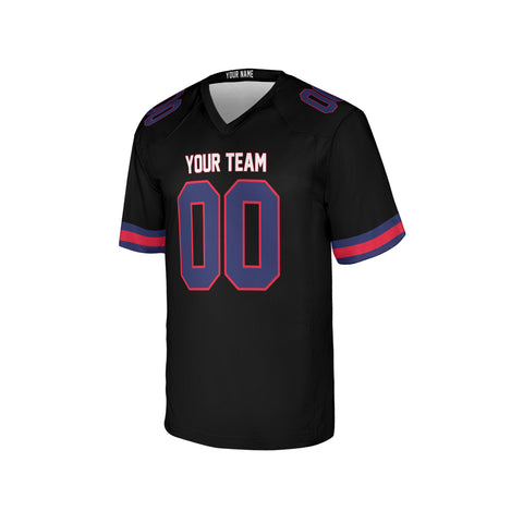 Personalized New York Giants Black Fashion Game Football Jersey – Custom Name & Number