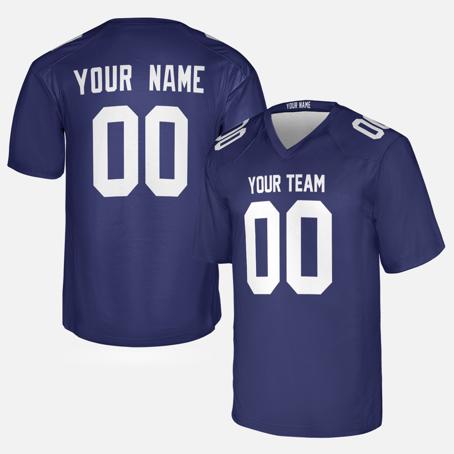 Personalized New York Fan Royal Football Jersey – Custom Name & Number