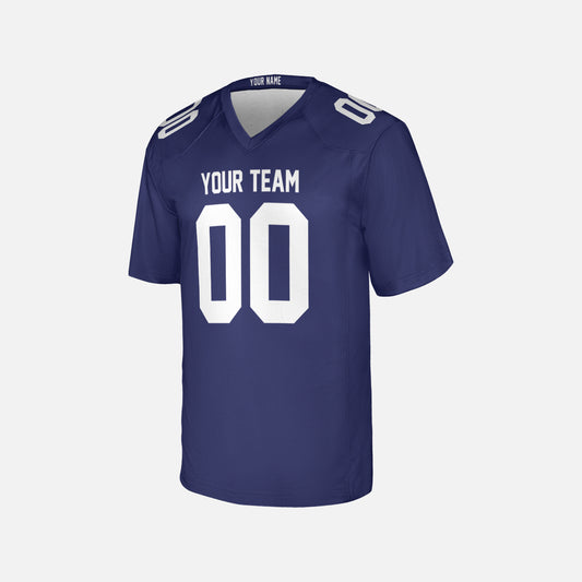 Personalized New York Fan Royal Football Jersey – Custom Name & Number