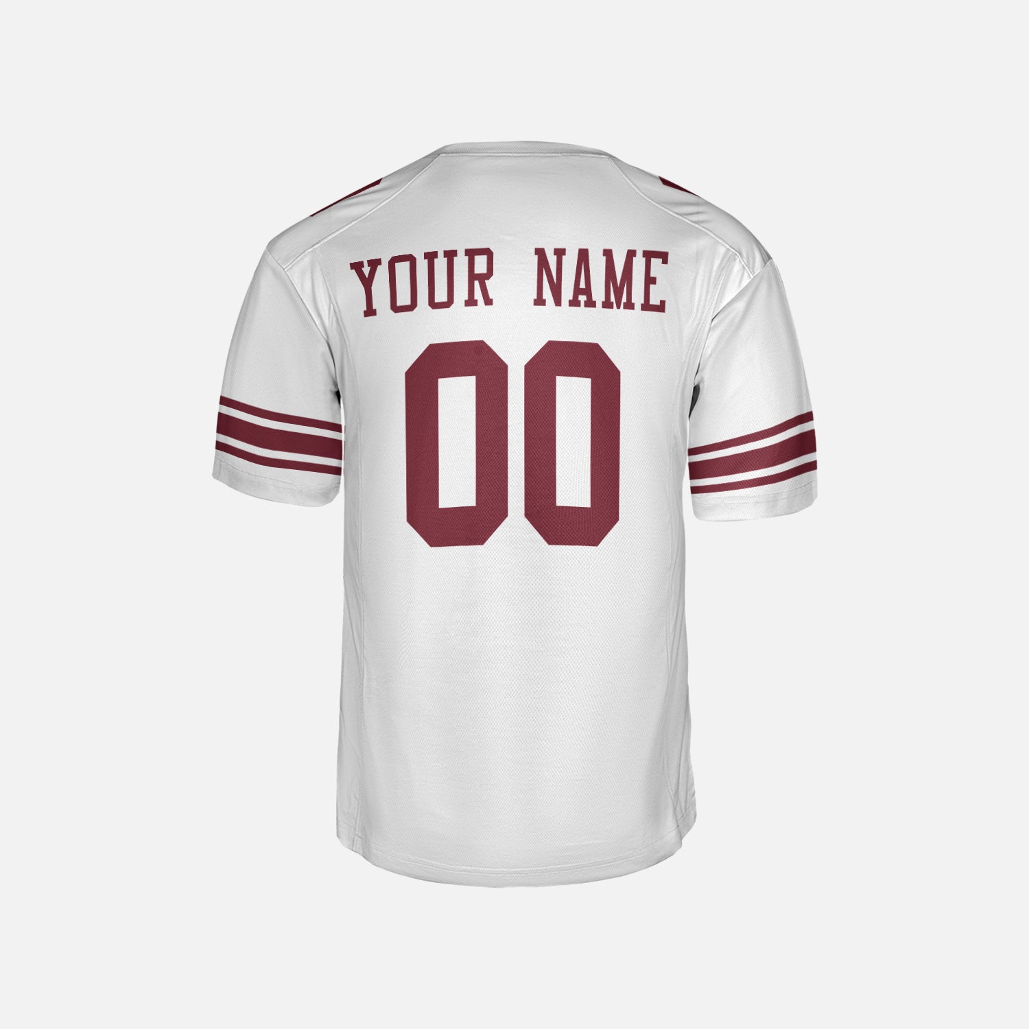 Personalized New York Fan White Football Jersey – Custom Name & Number