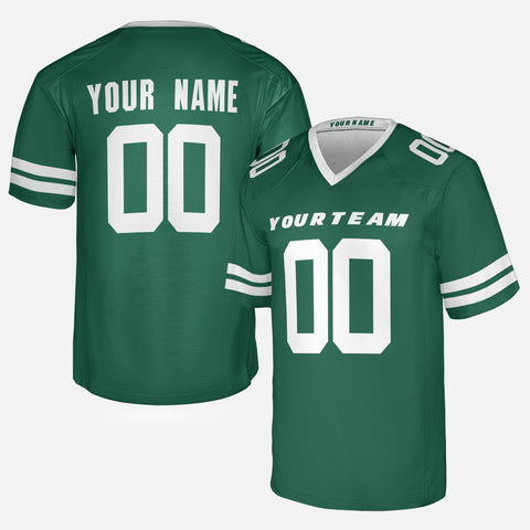 Personalized New York Fan Legacy Green Football Jersey – Custom Name & Number