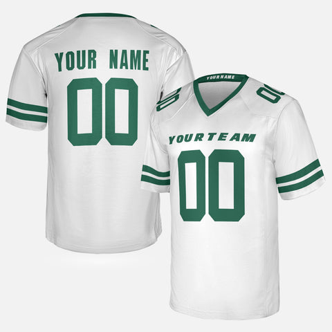 Personalized New York Fan Legacy White Football Jersey – Custom Name & Number