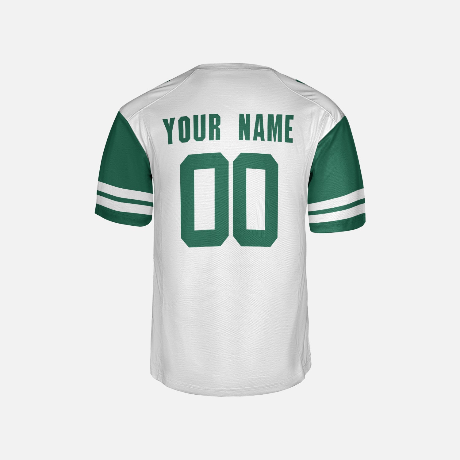 Personalized New York Fan White Football Jersey – Alternate Style Custom Name & Number