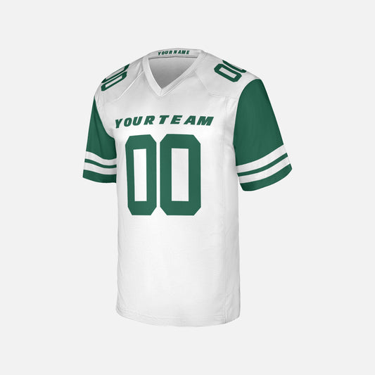 Personalized New York Fan White Football Jersey – Alternate Style Custom Name & Number
