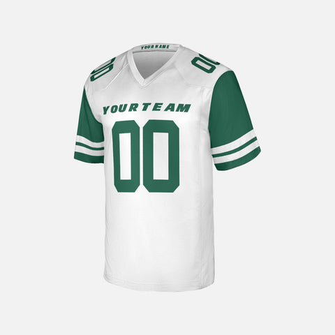 Personalized New York Fan White Football Jersey – Alternate Style Custom Name & Number