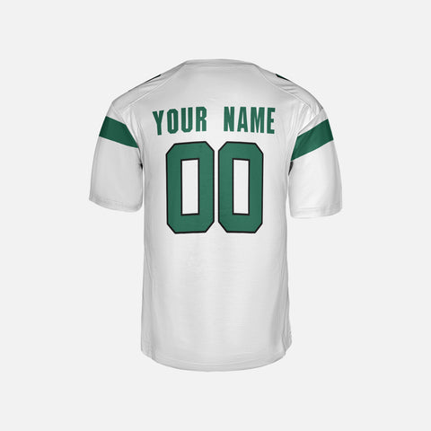 Personalized New York Fan White Football Jersey – Custom Name & Number