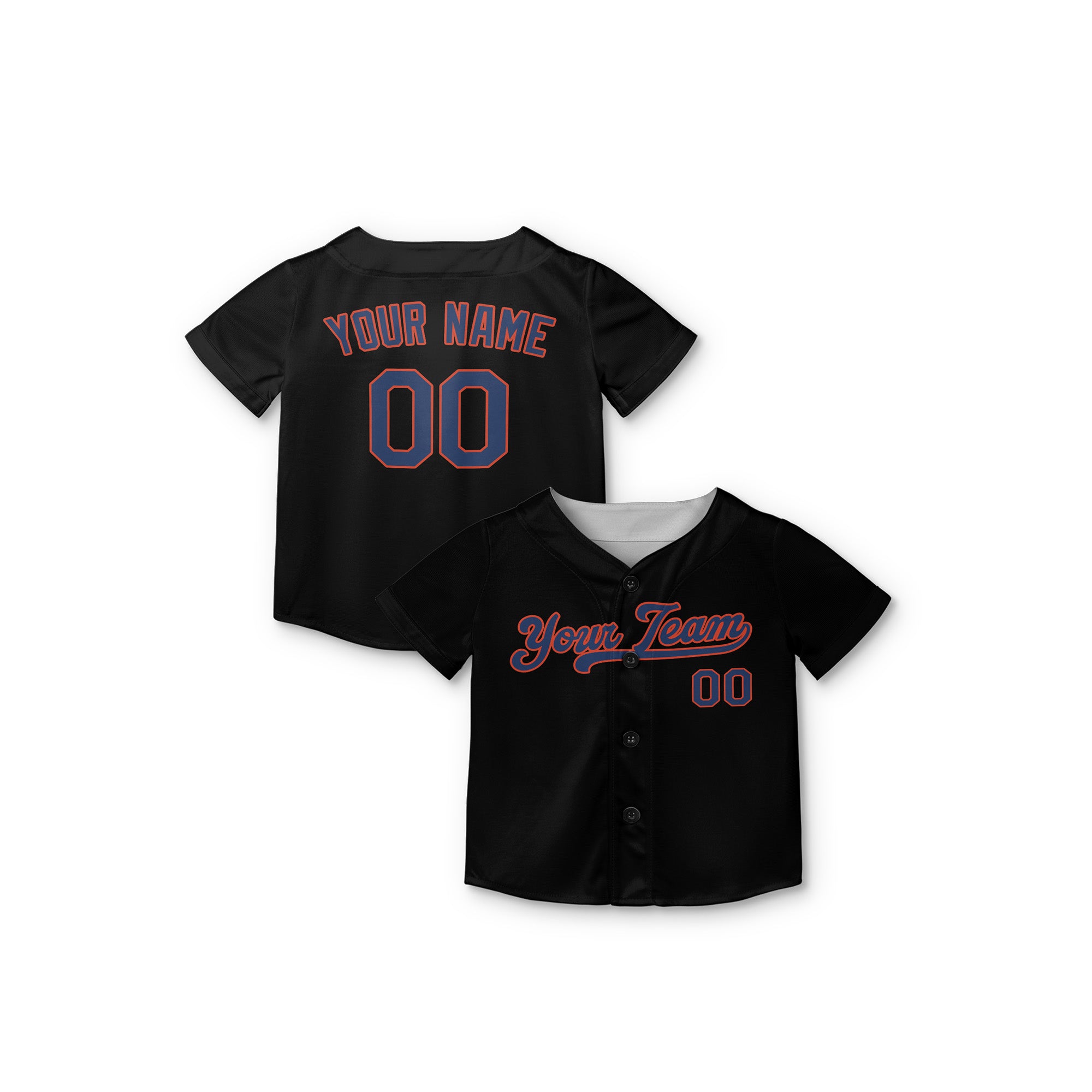 Personalized Queens NY Fan Black Baseball Jersey – Alternate Style Custom Name & Number