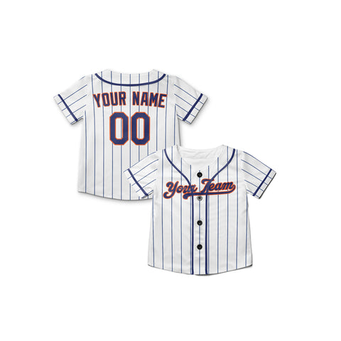 Personalized Queens NY Fan White Baseball Jersey – Home Style Custom Name & Number