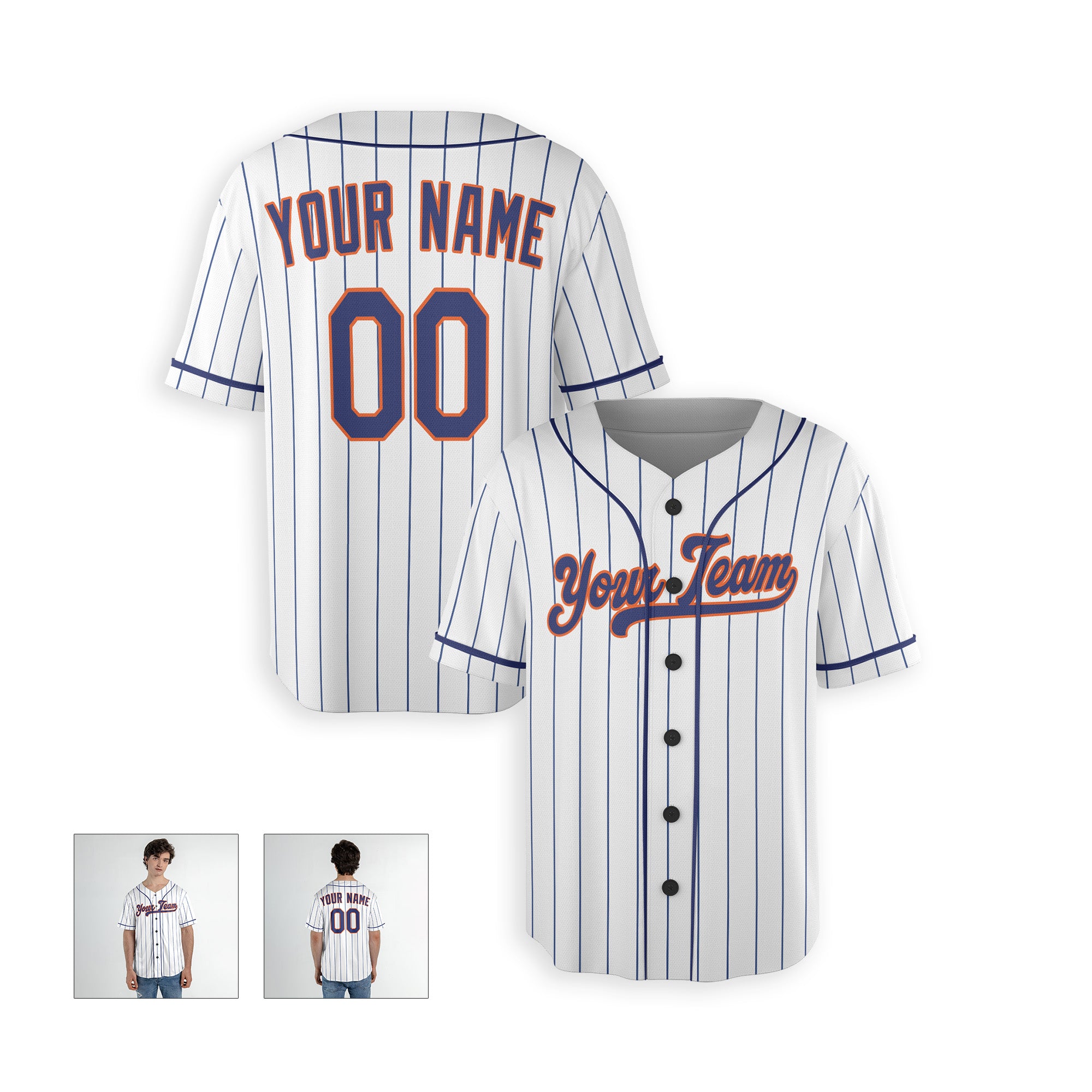 Personalized Queens NY Fan White Baseball Jersey – Home Style Custom Name & Number