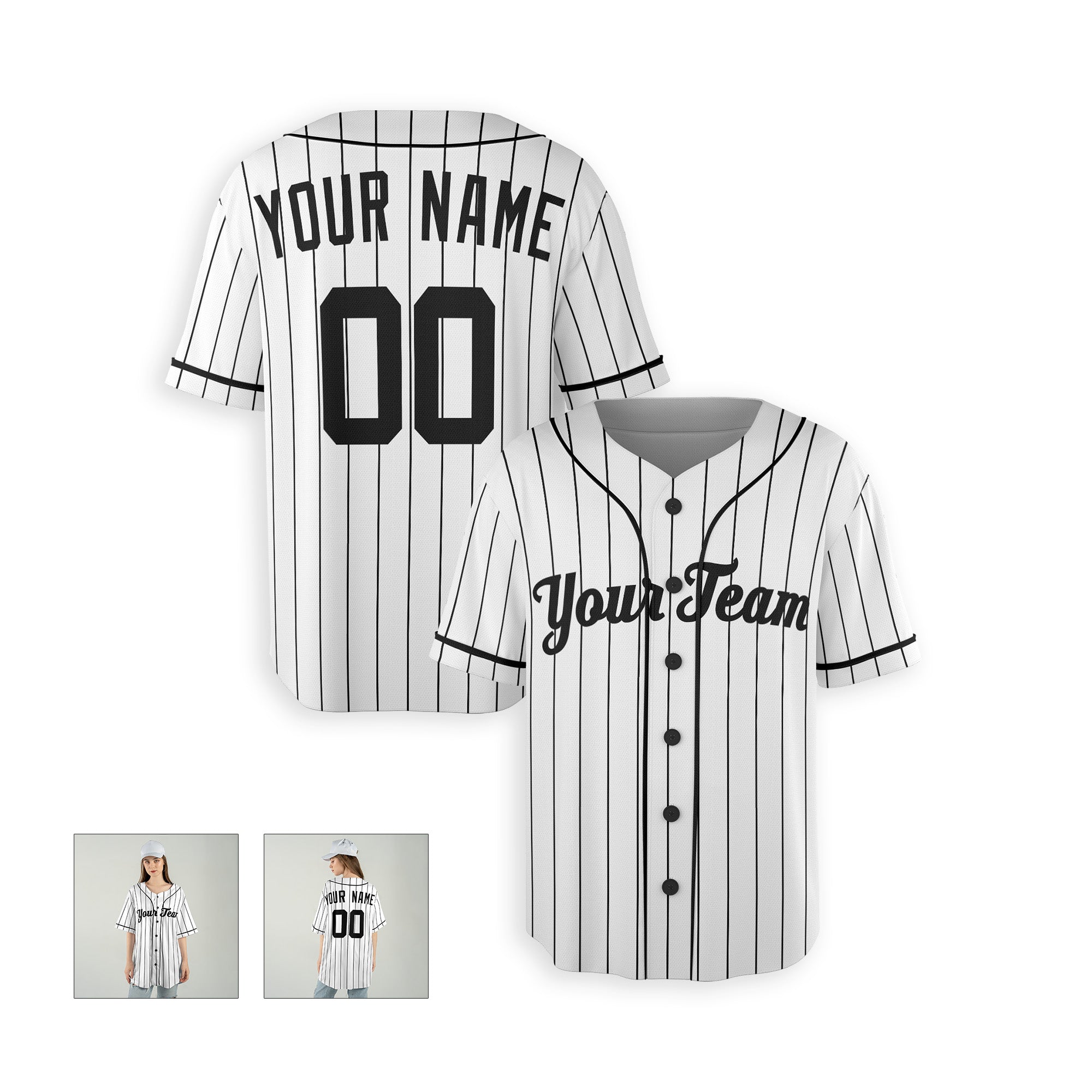 Personalized New York Fan White Baseball Jersey – Home Style Custom Name & Number