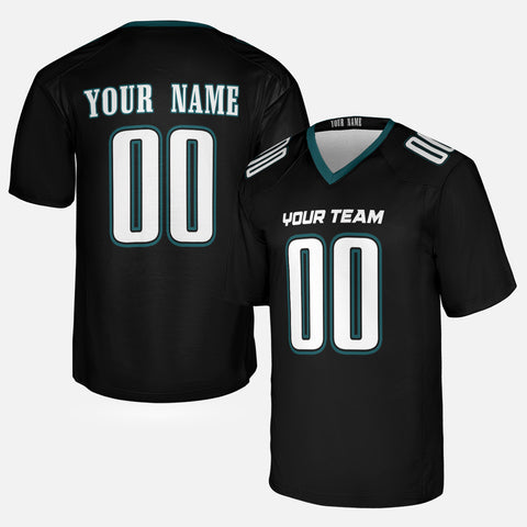 Personalized Philadelphia Fan BlackFootball Jersey – Custom Name & Number