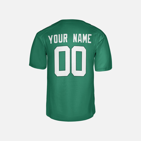 Personalized Philadelphia Fan Kelly Green Football Jersey – Custom Name & Number